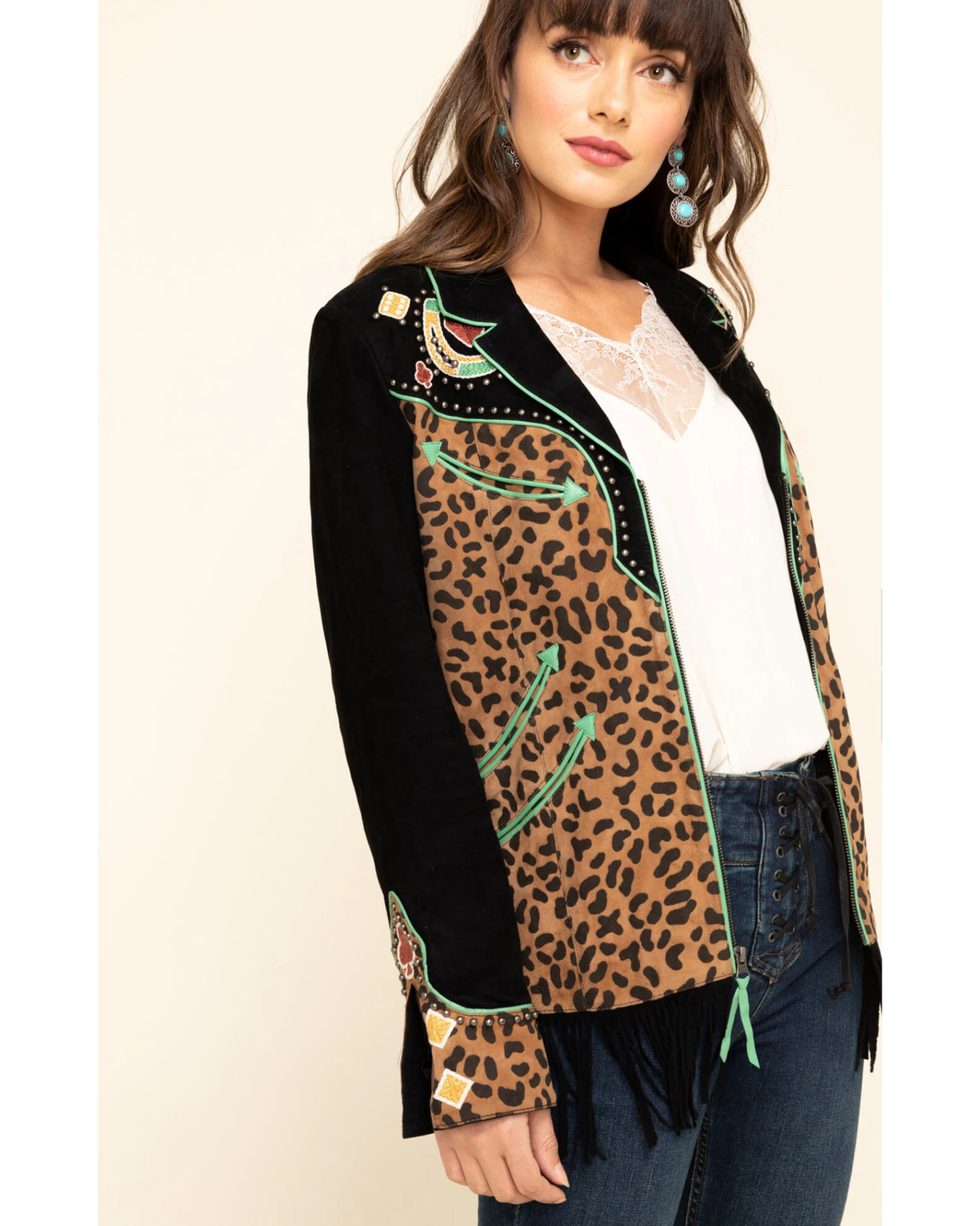 Double D Ranch Women's Jim's Pair-O-Dice Jacket 6 Double D Ranch Women's Jim's Pair-O-Dice Jacket - Image 4