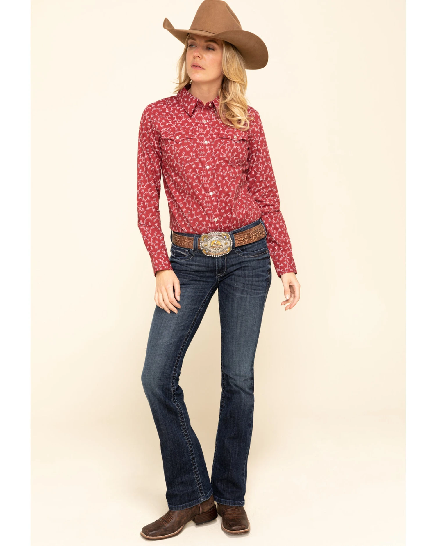 Ariat Women's Angel Arrow Fit Bootcut Jeans 8 Ariat Women's Angel Arrow Fit Bootcut Jeans - Image 6