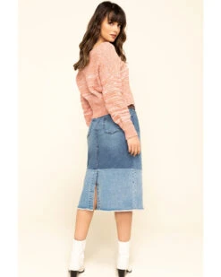 Billy T Women's Colorblock Denim Skirt -Country Clothing Store 2000315012 400 P5