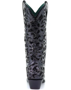 Corral Women's Inlay Embroidery Western Boots - Snip Toe -Country Clothing Store 2000315365 001 P4