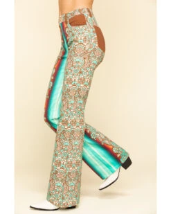 Ranch Dress'n Women's Durango Printed Trousers -Country Clothing Store 2000321054 440 P3