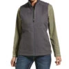 Ariat Women's Rebar Gray Duracanvas Insulated Vest -Country Clothing Store 2000322495 020 P1