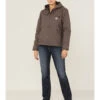 Carhartt Women's Taupe Washed Duck Sherpa-Lined Jacket -Country Clothing Store 2000324387 251 P2