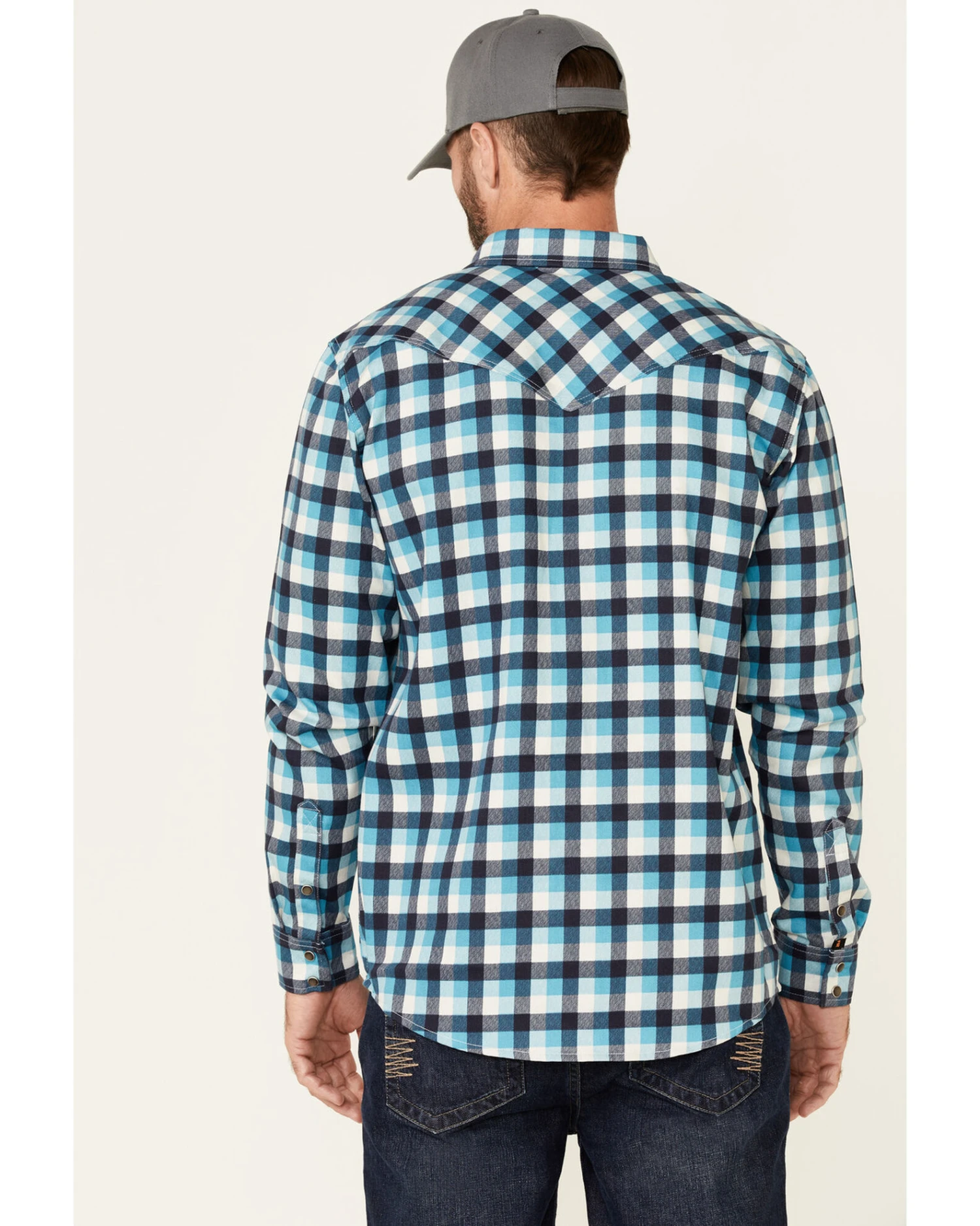 Cody James Men's FR Plaid Print Long Sleeve Work Shirt 6 Cody James Men's FR Plaid Print Long Sleeve Work Shirt - Image 4