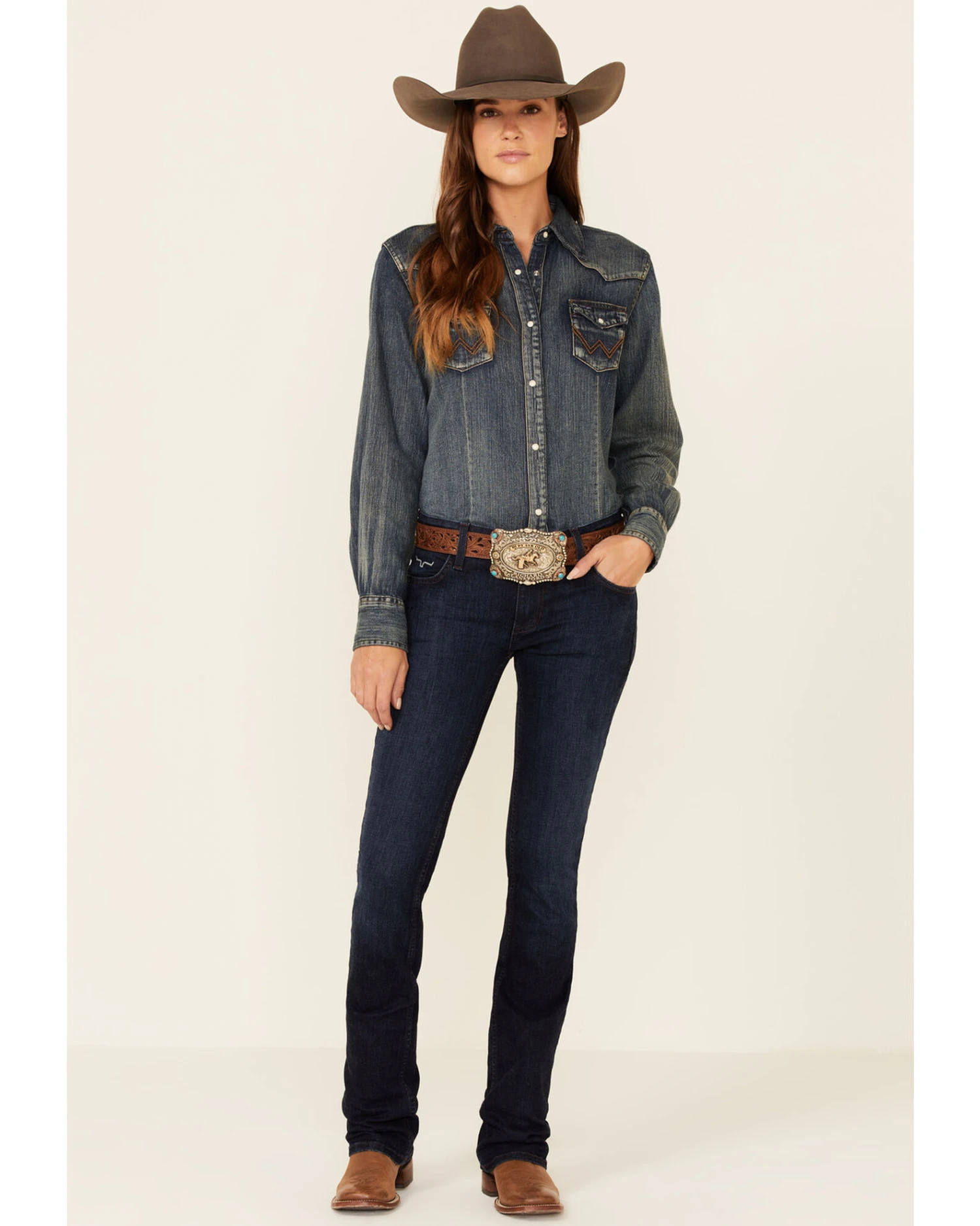 Kimes Ranch Women's Dark Wash Audrey Bootcut Jeans 5 Kimes Ranch Women's Dark Wash Audrey Bootcut Jeans - Image 3