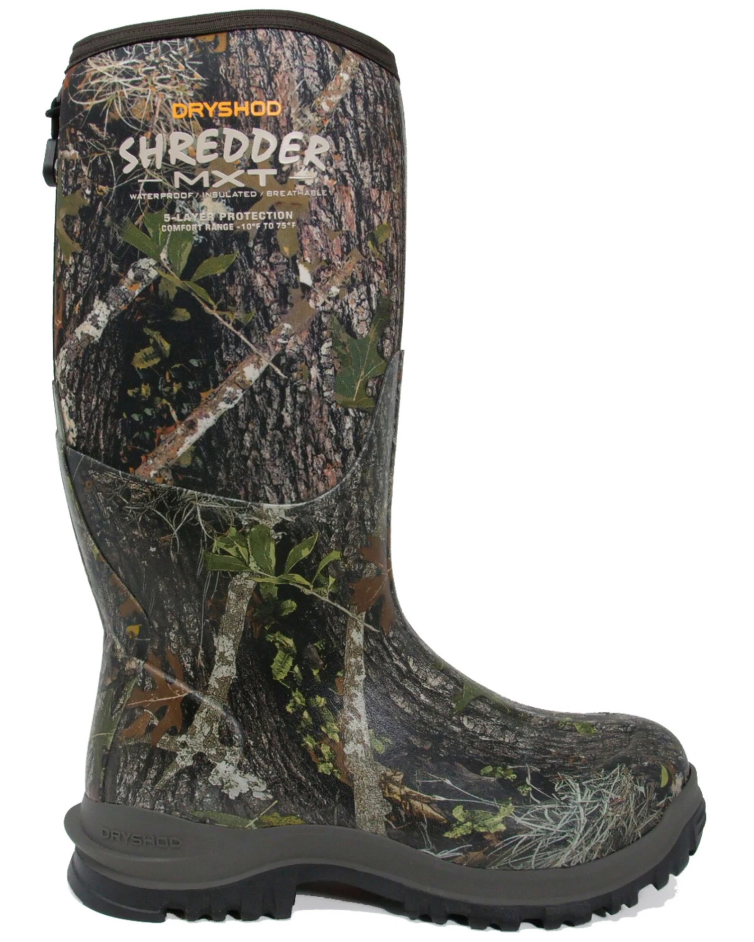 Dryshod Men's Shredder MXT Rubber Boots - Round Toe 4 Dryshod Men's Shredder MXT Rubber Boots - Round Toe - Image 2