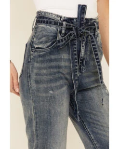 Flying Tomato Women's Tie-Front Flare Jeans -Country Clothing Store 2000327499 400 P3