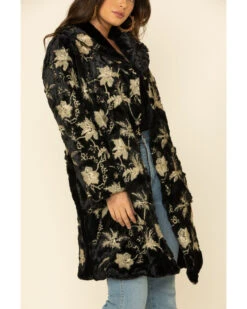 Johnny Was Women's Blithe Faux Fur Jacket -Country Clothing Store 2000327593 001 P3