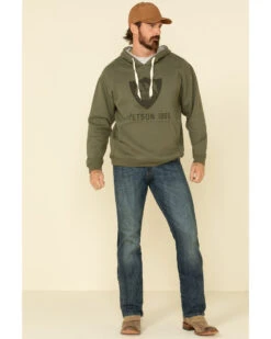 Stetson Men's Green Eagle In Shield Graphic Hooded Sweatshirt -Country Clothing Store 2000327706 020 P3