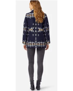 Pendleton Women's Navy Plain Star Wahkenna Coat 5 Pendleton Women's Navy Plain Star Wahkenna Coat -Country Clothing Store 2000327943 410 P2