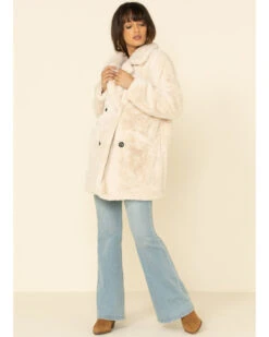 PJ Salvage Women's Stone Message Lined Faux Fur Jacket -Country Clothing Store 2000328646 026 P2