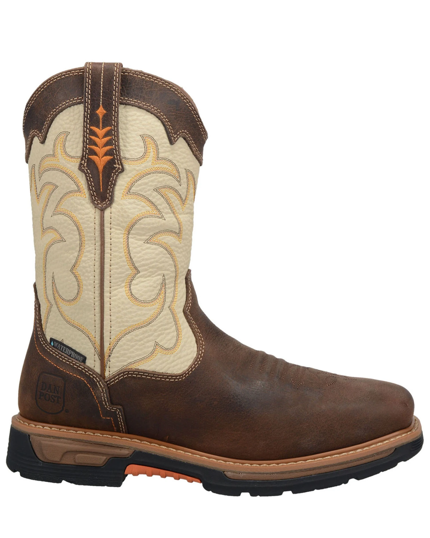 Dan Post Men's Storm Tide Waterproof Work Boots - Broad Square Toe 6 Dan Post Men's Storm Tide Waterproof Work Boots - Broad Square Toe - Image 4