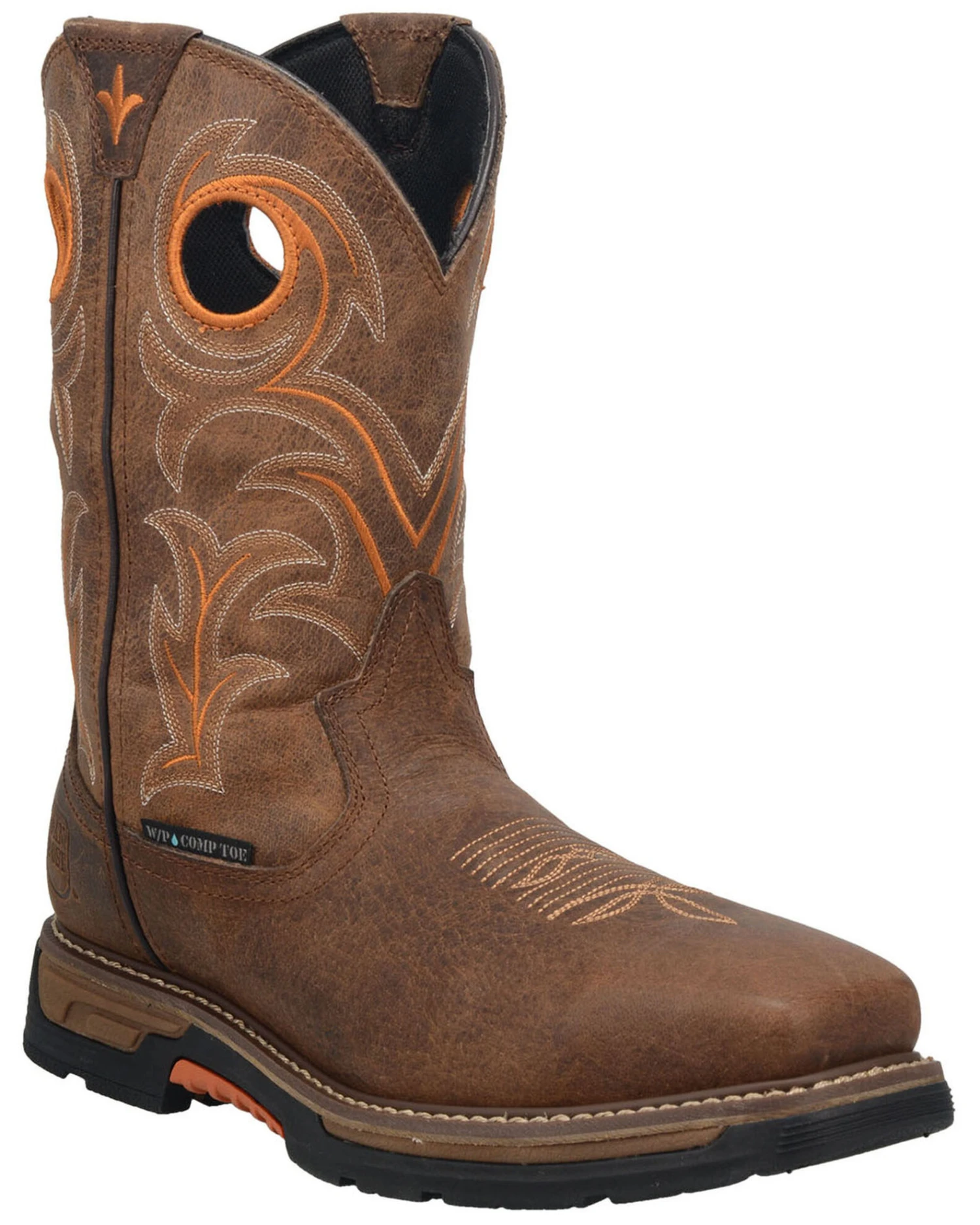 Dan Post Men's Storms Eye Waterproof Western Work Boots - Composite Toe 8 Dan Post Men's Storms Eye Waterproof Western Work Boots - Composite Toe - Image 6