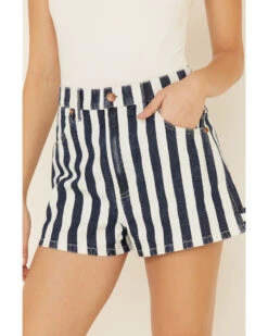 Wrangler Women's Striped Shorts -Country Clothing Store 2000332319 900 P5