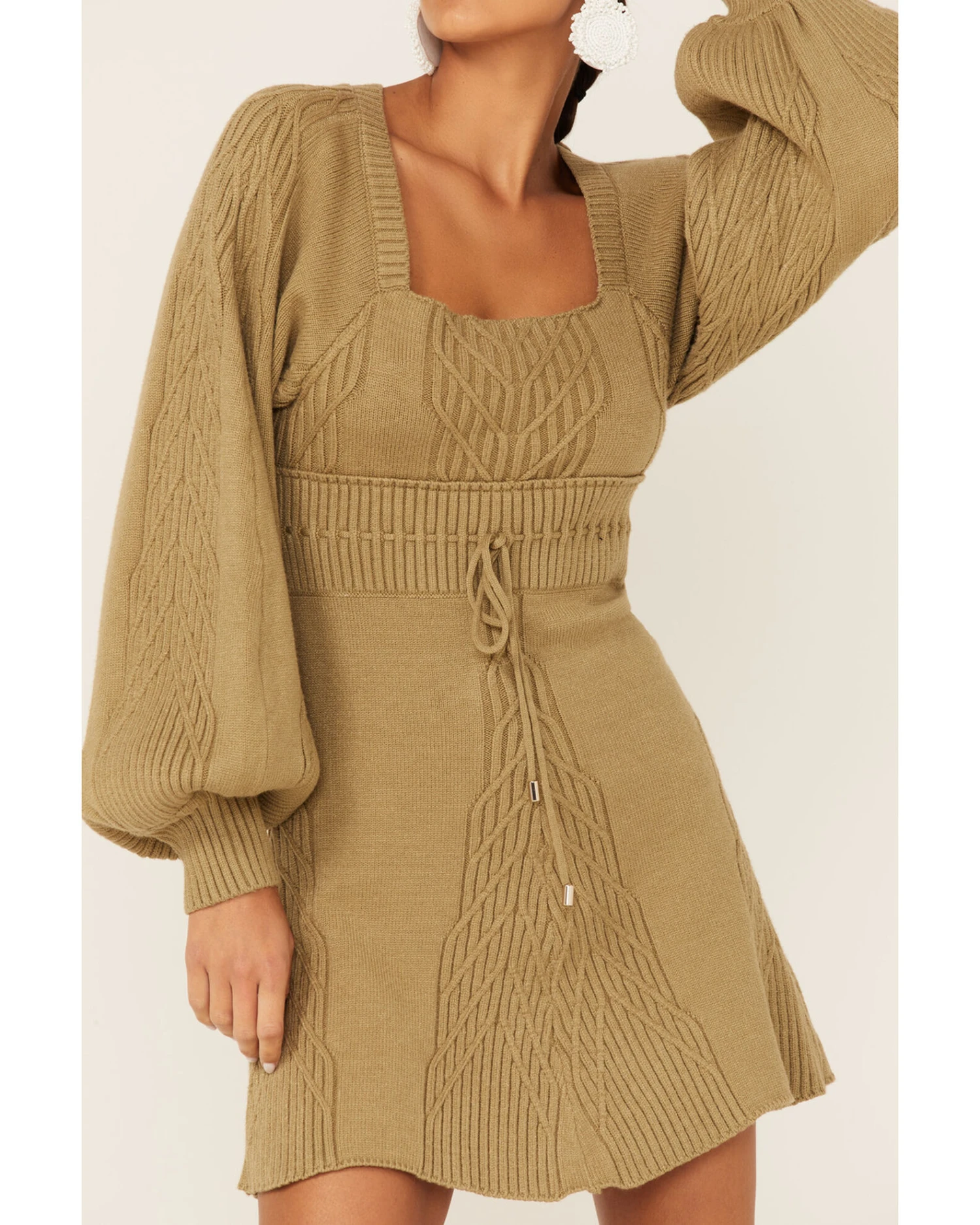 Free People Women's Emmaline Mini Sweater Dress 3 Free People Women's Emmaline Mini Sweater Dress