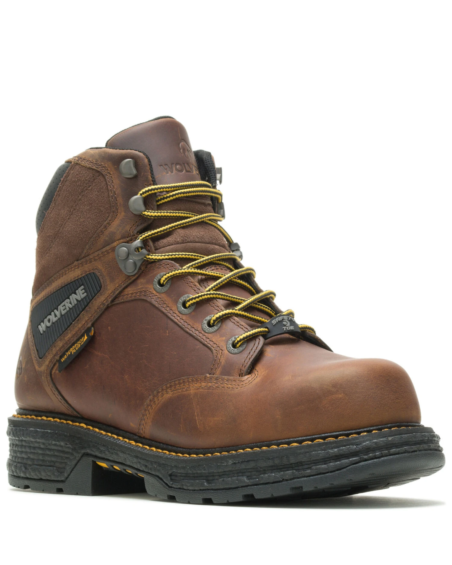 Wolverine Men's Hellcat Waterproof Work Boots - Soft Toe 4 Wolverine Men's Hellcat Waterproof Work Boots - Soft Toe - Image 2