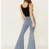 Free People Women's Light Wash High Rise Just Float On Flare Jeans -Country Clothing Store 2000334209 400 P3