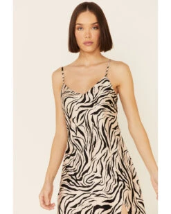 Show Me Your Mumu Women's Zio Zebra Print Dress