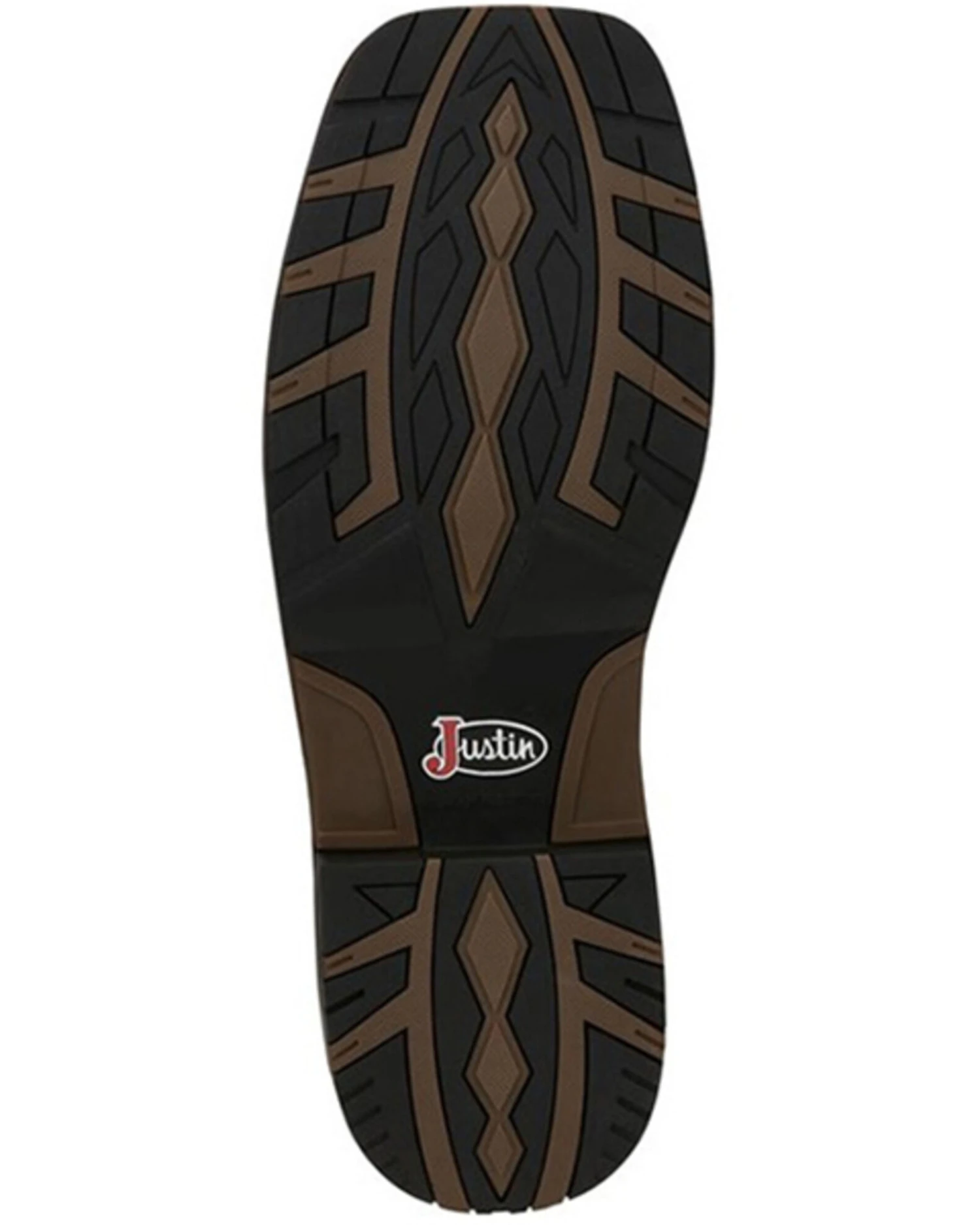 Justin Men's Waterproof Western Work Boots - Soft Toe 5 Justin Men's Waterproof Western Work Boots - Soft Toe - Image 3