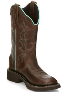 Justin Women's Raya Western Boots - Square Toe -Country Clothing Store 2000335052 280 P1