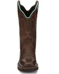 Justin Women's Raya Western Boots - Square Toe -Country Clothing Store 2000335052 280 P4