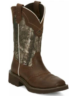 Justin Women's Raya Western Boots - Broad Square Toe -Country Clothing Store 2000335058 200 P1