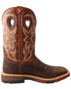 Twisted X Men's Brown Western Work Boots - Soft Toe -Country Clothing Store 2000335460 200 P2