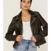 Mauritius Women's Christy Scatter Star Leather Jacket -Country Clothing Store 2000336387 341 P2