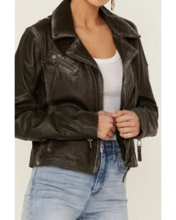Mauritius Women's Christy Scatter Star Leather Jacket 9 Mauritius Women's Christy Scatter Star Leather Jacket -Country Clothing Store 2000336387 341 P3