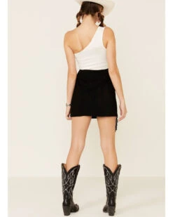 Double D Ranchwear Women's Gathered Stories Fringe Skirt -Country Clothing Store 2000337006 001 P4