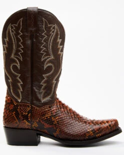 Dan Post Men's Rustic Exotic Python Western Boots - Square Toe -Country Clothing Store 2000337030 235 P2