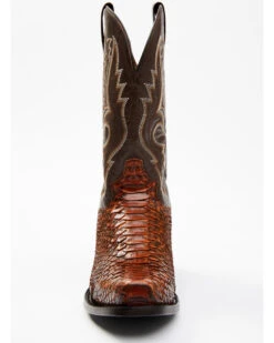 Dan Post Men's Rustic Exotic Python Western Boots - Square Toe -Country Clothing Store 2000337030 235 P4