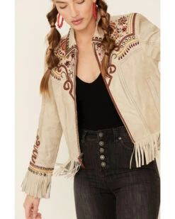 Double D Ranch Women's Poco Loco Leather Jacket