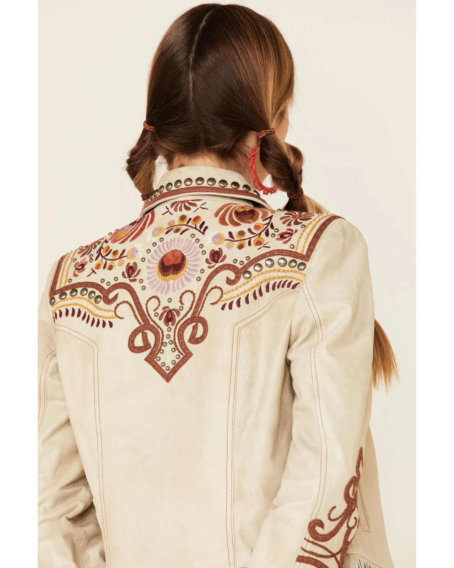 Double D Ranch Women's Poco Loco Leather Jacket 6 Double D Ranch Women's Poco Loco Leather Jacket - Image 4