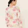 PJ Salvage Women's Happy Blooms Floral Print Long Sleeve Top -Country Clothing Store 2000339483 104 P4