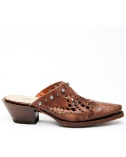 Dan Post Women's Inlay Mules - Snip Toe -Country Clothing Store 2000340413 200 P2