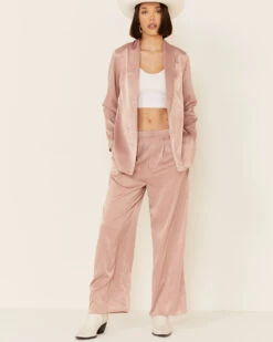 Sadie & Sage Women's Mauve Happy Ever After Open Blazer -Country Clothing Store 2000340692 661 P1