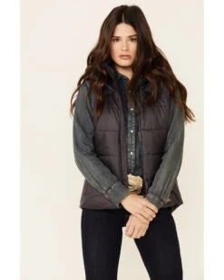 Ariat Women's Periscope Harmony Hooded Zip-Front Puffer Vest -Country Clothing Store 2000341762 020 P1