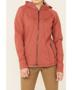 Ariat Women's Marsala Attain Thermal Zip-Front Hoodie -Country Clothing Store 2000341911 640 P3