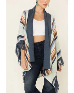 Tasha Polizzi Women's Topaz Ventura Serape Kimono Cardigan -Country Clothing Store 2000341945 400 P3