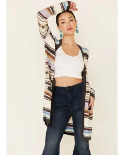 Tasha Polizzi Women's Cream Serape Malibu Cardigan -Country Clothing Store 2000341946 110 P1