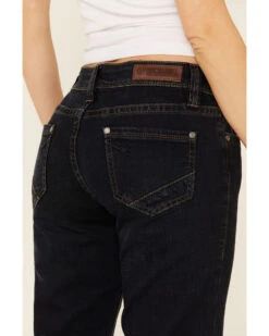 Rock & Roll Denim Women's Mid Rise Trouser Jeans -Country Clothing Store 2000342114 400 P5