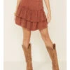 Free People Women's Ruffles In The Sand Skirt -Country Clothing Store 2000342822 220 P2