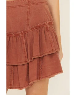 Free People Women's Ruffles In The Sand Skirt -Country Clothing Store 2000342822 220 P3