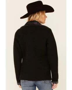 Powder River Outfitters Women's Solid Honeycomb Performance Zip-Front Jacket -Country Clothing Store 2000344531 001 P4