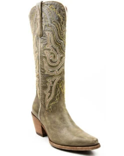 Dan Post Women's Vintage Embroidered Tall Western Boots - Snip Toe -Country Clothing Store 2000344633 341 P1