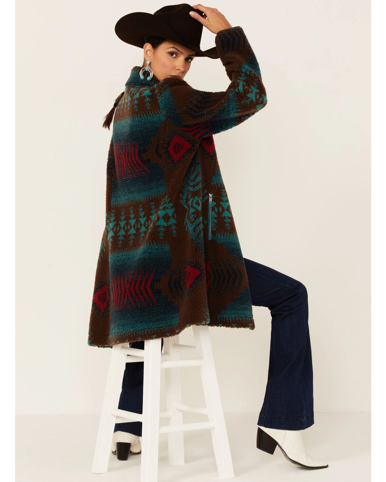 Tasha Polizzi Women's Tyringham Southwestern Print Jacket 3 Tasha Polizzi Women's Tyringham Southwestern Print Jacket