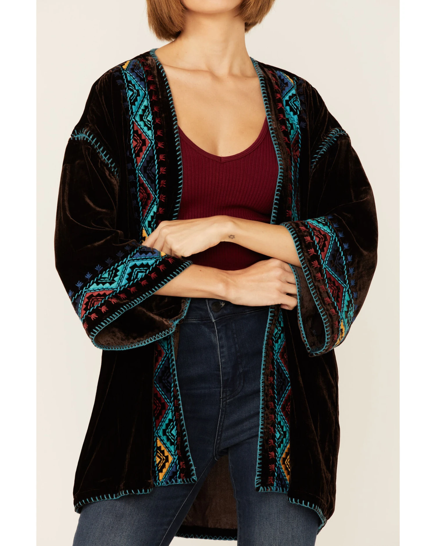 Tasha Polizzi Women's Baldwin Kimono Cardigan 5 Tasha Polizzi Women's Baldwin Kimono Cardigan - Image 3