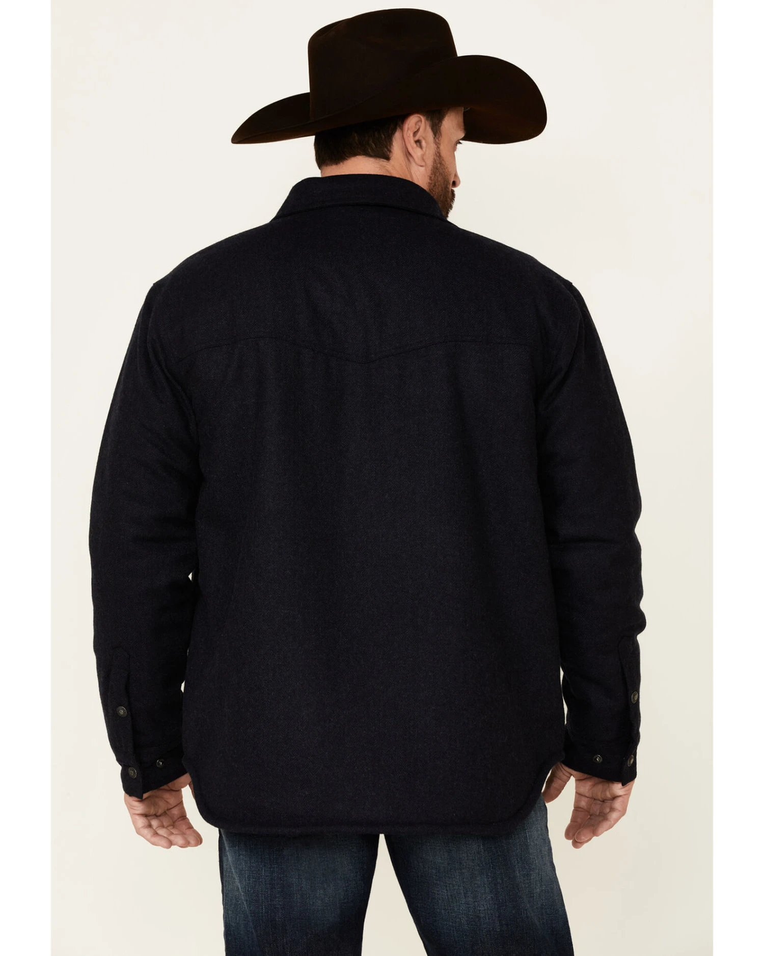 Outback Trading Co Men's Solid Harrison Snap-Front Jacket 4 Outback Trading Co Men's Solid Harrison Snap-Front Jacket - Image 2