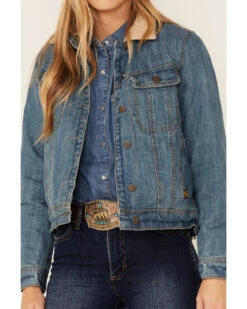 STS Ranchwear By Carroll Sherpa Lined Denim Jacket -Country Clothing Store 2000345361 402 P2